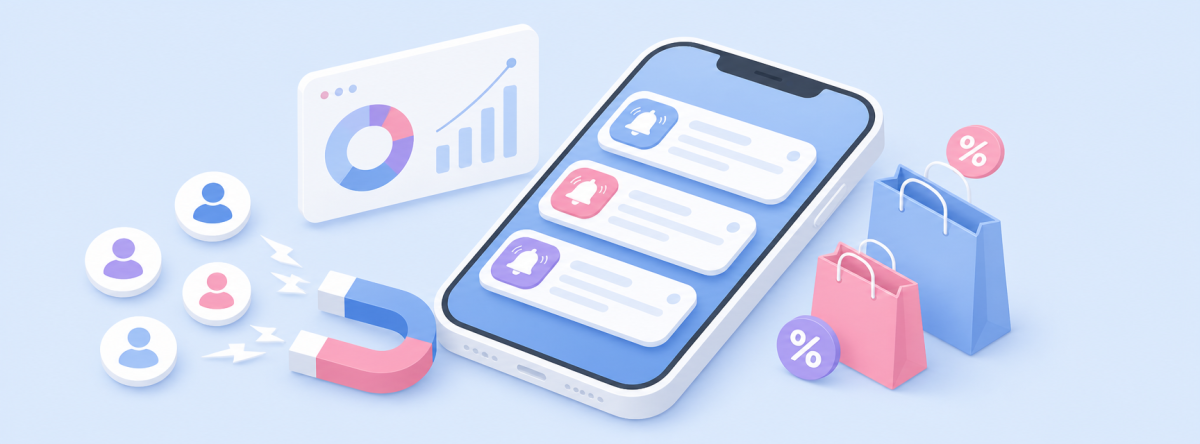 Push-кампании — главный инструмент сезона: прогрев, старт, напоминание и финал